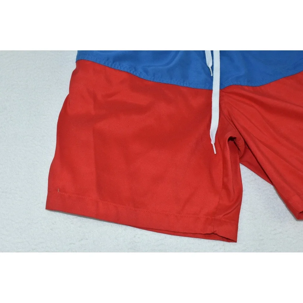 Chubbies The Liberties Men Shorts Size L Red Blue 5.5